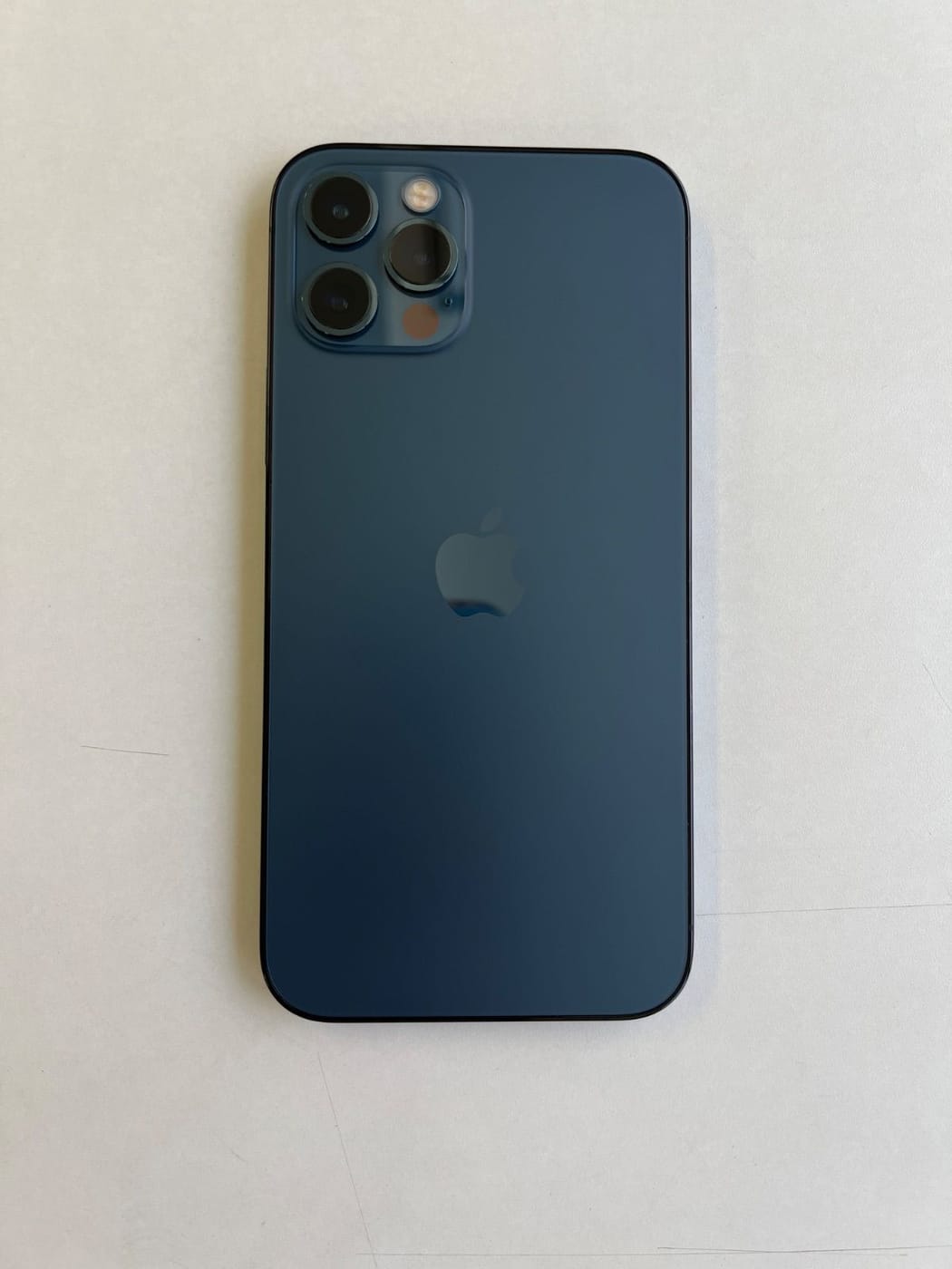美品 iPhone 12 Pro 128GB パシフィックブルー バッテリー84% MGM83J/A - 9056