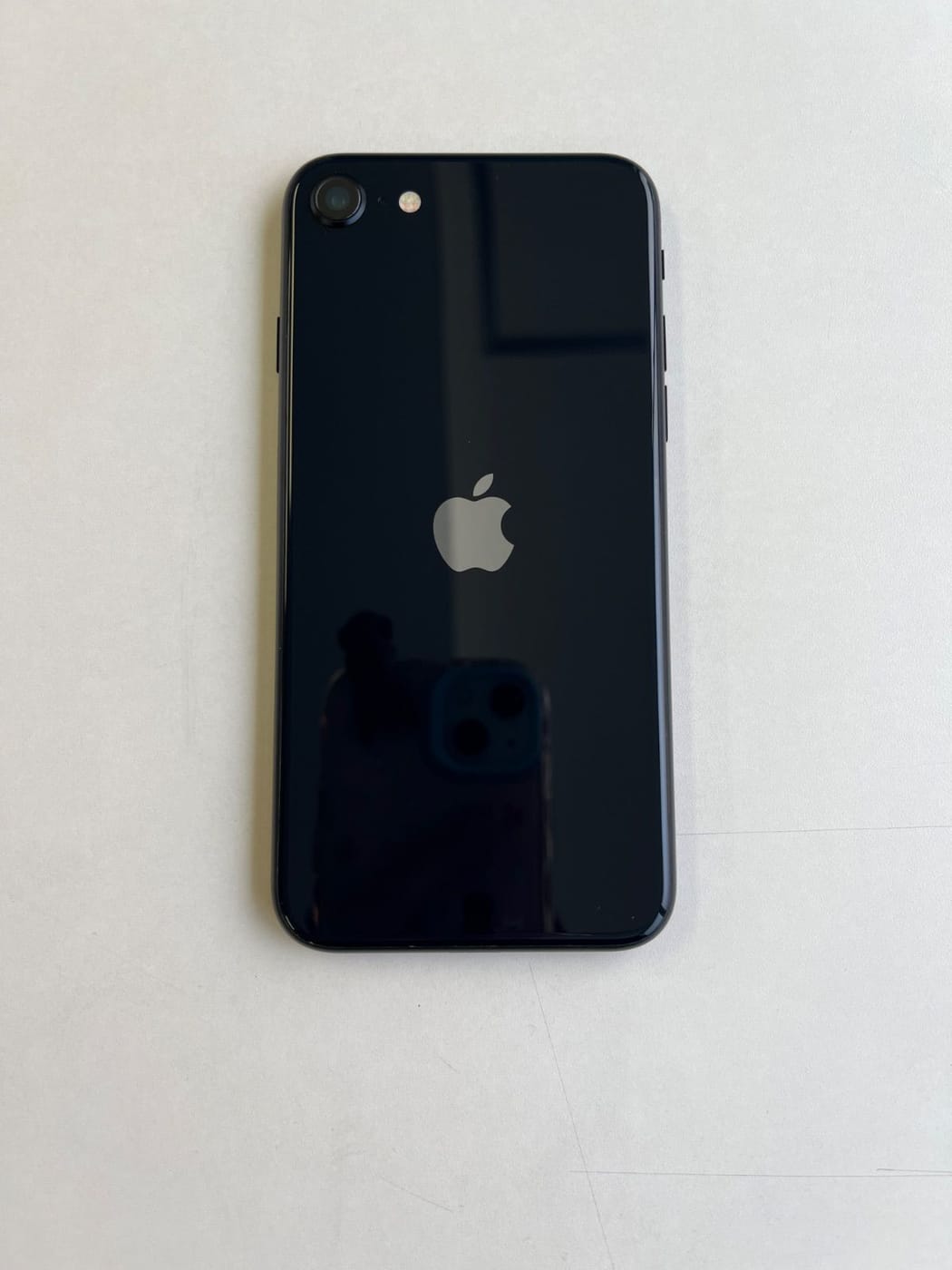 美品 iPhone SE (第3世代) 64GB ミッドナイト バッテリー91% MMYC3J/A - 9065